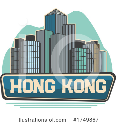 Royalty-Free (RF) Hong Kong Clipart Illustration by Vector Tradition SM - Stock Sample #1749867