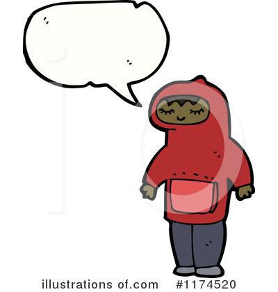 Royalty-Free (RF) Hoodie Clipart Illustration by lineartestpilot - Stock Sample #1174520