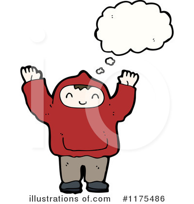 Royalty-Free (RF) Hoodie Clipart Illustration by lineartestpilot - Stock Sample #1175486