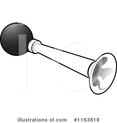 Royalty-Free (RF) Horn Clipart Illustration by Lal Perera - Stock Sample #1163818