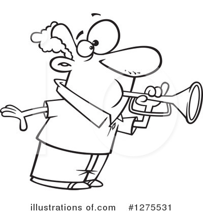 Trumpet Clipart #1275531 by toonaday