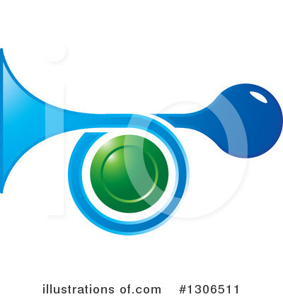 Horn Clipart #1306511 by Lal Perera