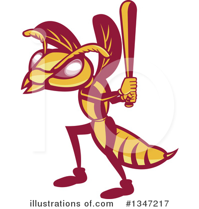 Wasp Clipart #1347217 by patrimonio