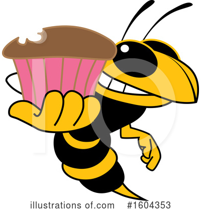 Hornet Clipart #1604353 by Mascot Junction