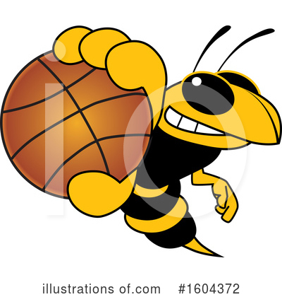 Hornet Clipart #1604372 by Mascot Junction