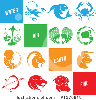Royalty-Free (RF) Horoscope Clipart Illustration by cidepix - Stock Sample #1370918