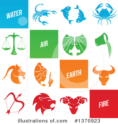 Royalty-Free (RF) Horoscope Clipart Illustration by cidepix - Stock Sample #1370923