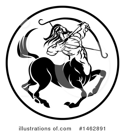 Centaur Clipart #1462891 by AtStockIllustration