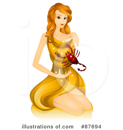 Horoscope Woman Clipart #87694 by BNP Design Studio
