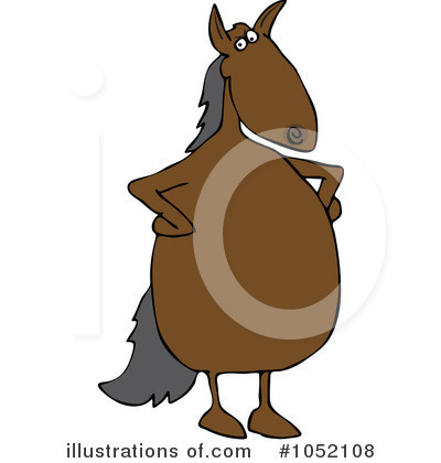 Royalty-Free (RF) Horse Clipart Illustration by djart - Stock Sample #1052108