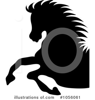 Royalty-Free (RF) Horse Clipart Illustration by Pams Clipart - Stock Sample #1056061
