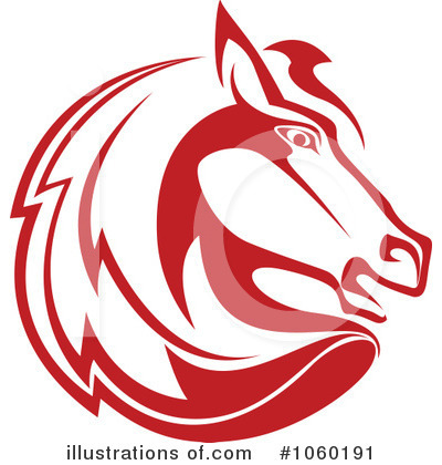 Royalty-Free (RF) Horse Clipart Illustration by Vector Tradition SM - Stock Sample #1060191