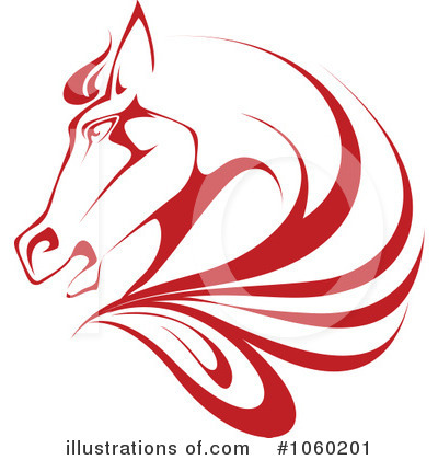 Royalty-Free (RF) Horse Clipart Illustration by Vector Tradition SM - Stock Sample #1060201