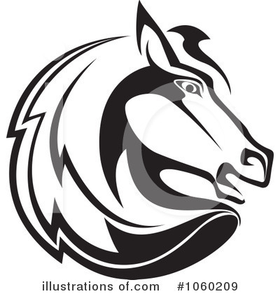 Royalty-Free (RF) Horse Clipart Illustration by Vector Tradition SM - Stock Sample #1060209