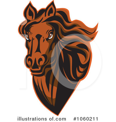Royalty-Free (RF) Horse Clipart Illustration by Vector Tradition SM - Stock Sample #1060211
