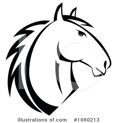 Royalty-Free (RF) Horse Clipart Illustration by Vector Tradition SM - Stock Sample #1060213