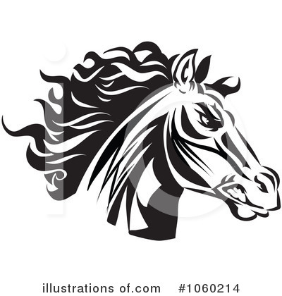 Royalty-Free (RF) Horse Clipart Illustration by Vector Tradition SM - Stock Sample #1060214