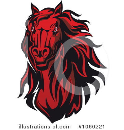 Royalty-Free (RF) Horse Clipart Illustration by Vector Tradition SM - Stock Sample #1060221
