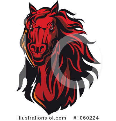 Royalty-Free (RF) Horse Clipart Illustration by Vector Tradition SM - Stock Sample #1060224