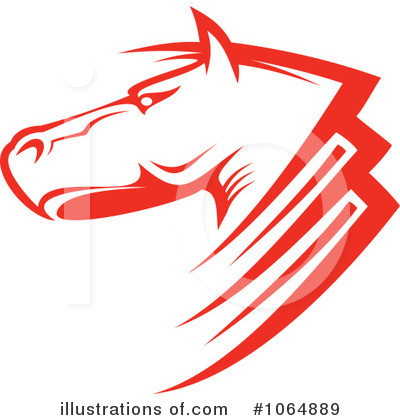 Royalty-Free (RF) Horse Clipart Illustration by Vector Tradition SM - Stock Sample #1064889