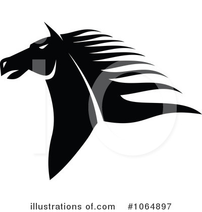 Royalty-Free (RF) Horse Clipart Illustration by Vector Tradition SM - Stock Sample #1064897