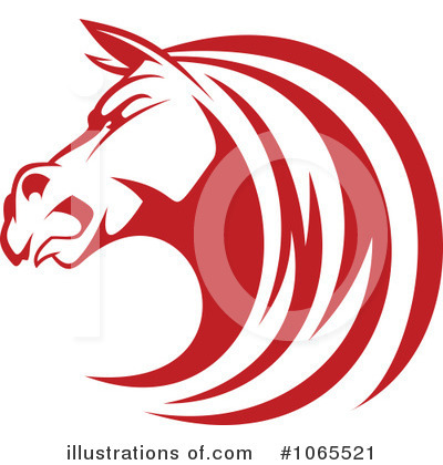Royalty-Free (RF) Horse Clipart Illustration by Vector Tradition SM - Stock Sample #1065521