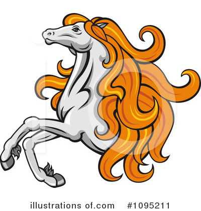Royalty-Free (RF) Horse Clipart Illustration by Vector Tradition SM - Stock Sample #1095211
