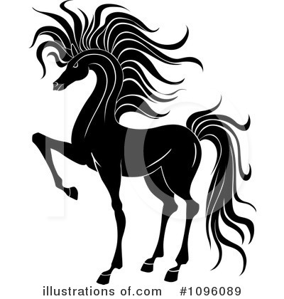 Royalty-Free (RF) Horse Clipart Illustration by Vector Tradition SM - Stock Sample #1096089