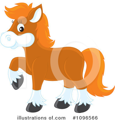 Royalty-Free (RF) Horse Clipart Illustration by Alex Bannykh - Stock Sample #1096566