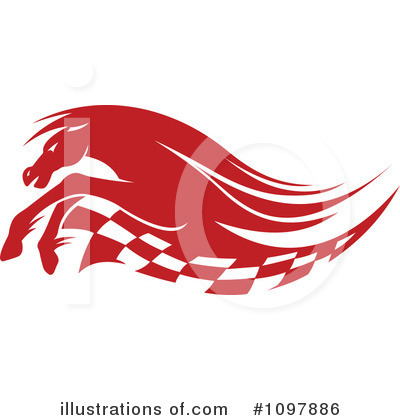 Royalty-Free (RF) Horse Clipart Illustration by Vector Tradition SM - Stock Sample #1097886