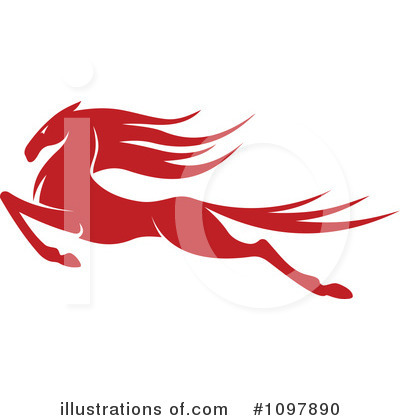 Royalty-Free (RF) Horse Clipart Illustration by Vector Tradition SM - Stock Sample #1097890