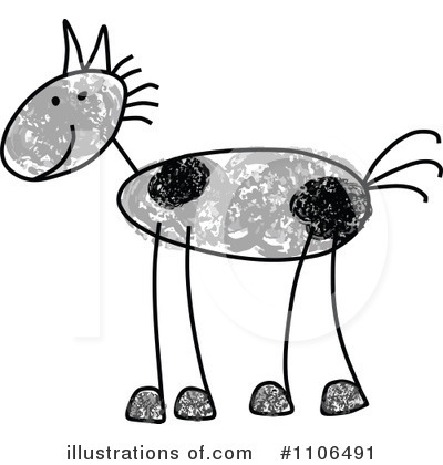 Royalty-Free (RF) Horse Clipart Illustration by C Charley-Franzwa - Stock Sample #1106491