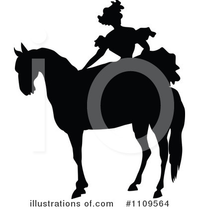 Royalty-Free (RF) Horse Clipart Illustration by Prawny Vintage - Stock Sample #1109564