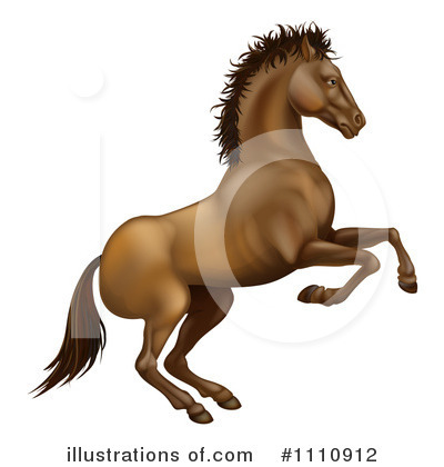 Royalty-Free (RF) Horse Clipart Illustration by AtStockIllustration - Stock Sample #1110912