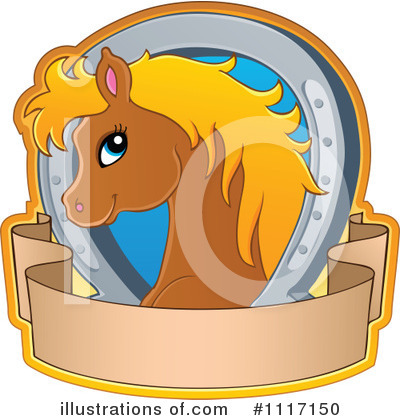 Royalty-Free (RF) Horse Clipart Illustration by visekart - Stock Sample #1117150