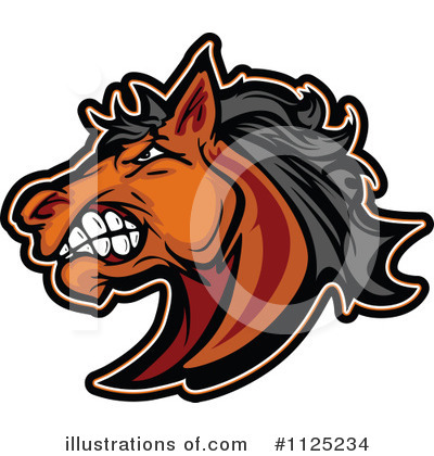 Mustang Clipart #1125234 by Chromaco