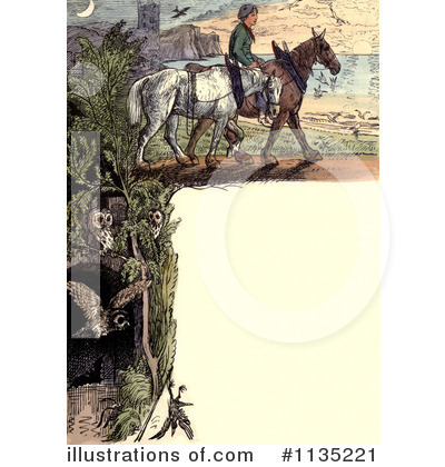 Royalty-Free (RF) Horse Clipart Illustration by Prawny Vintage - Stock Sample #1135221
