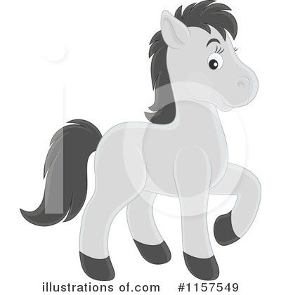 Royalty-Free (RF) Horse Clipart Illustration by Alex Bannykh - Stock Sample #1157549