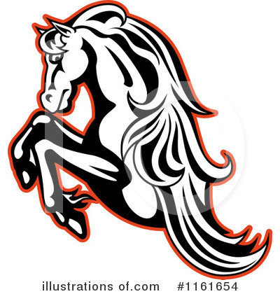 Royalty-Free (RF) Horse Clipart Illustration by Vector Tradition SM - Stock Sample #1161654