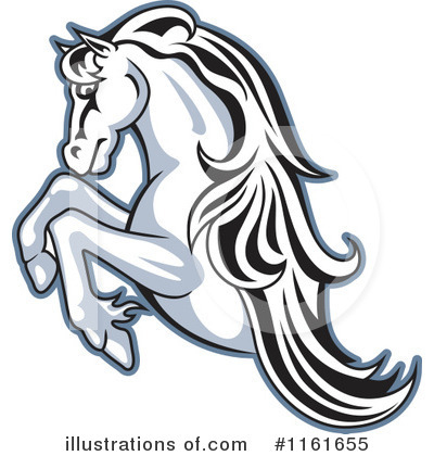 Royalty-Free (RF) Horse Clipart Illustration by Vector Tradition SM - Stock Sample #1161655