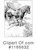 Horse Clipart #1166632 by Prawny Vintage