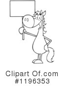 Horse Clipart #1196353 by Hit Toon