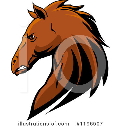 Royalty-Free (RF) Horse Clipart Illustration by Vector Tradition SM - Stock Sample #1196507