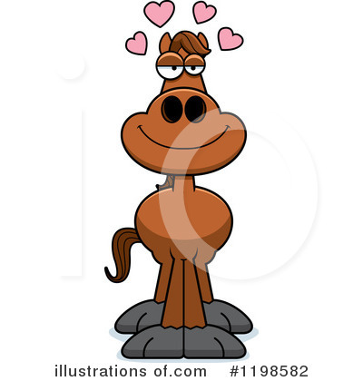 Royalty-Free (RF) Horse Clipart Illustration by Cory Thoman - Stock Sample #1198582