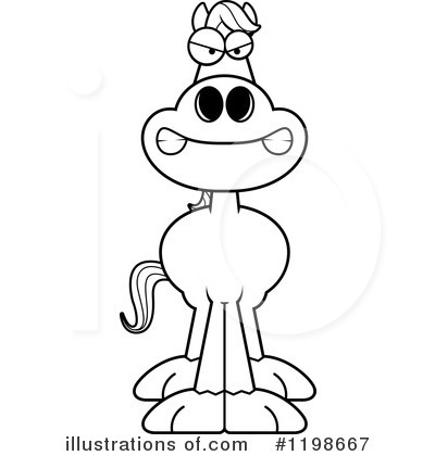 Royalty-Free (RF) Horse Clipart Illustration by Cory Thoman - Stock Sample #1198667