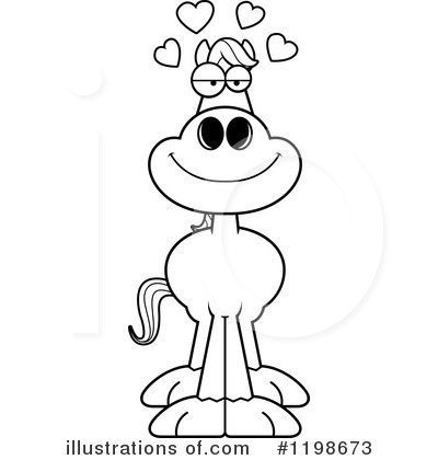 Royalty-Free (RF) Horse Clipart Illustration by Cory Thoman - Stock Sample #1198673