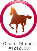 Horse Clipart #1212030 by Lal Perera