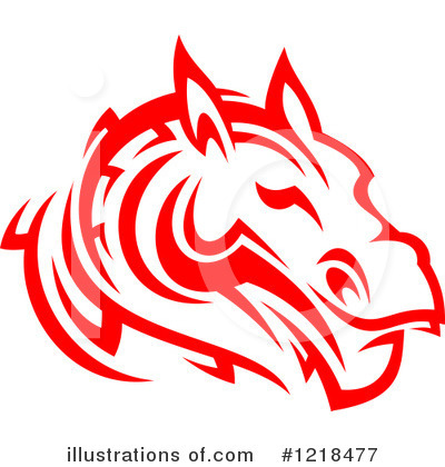 Royalty-Free (RF) Horse Clipart Illustration by Vector Tradition SM - Stock Sample #1218477