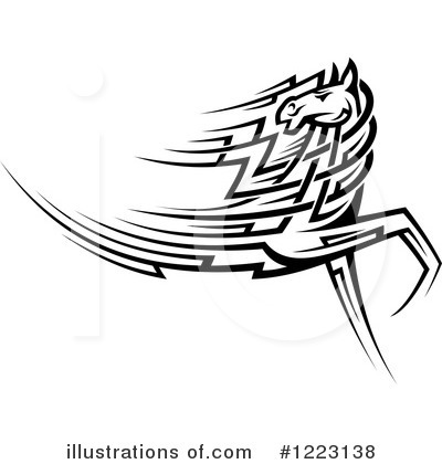 Royalty-Free (RF) Horse Clipart Illustration by Vector Tradition SM - Stock Sample #1223138