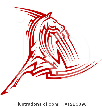 Royalty-Free (RF) Horse Clipart Illustration by Vector Tradition SM - Stock Sample #1223896